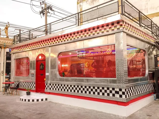Americano_cafe ร้านกาแฟ เบอเกอร์สไตล์อเมริกัน