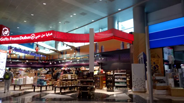 Dubai Duty Free Chocolate Shop