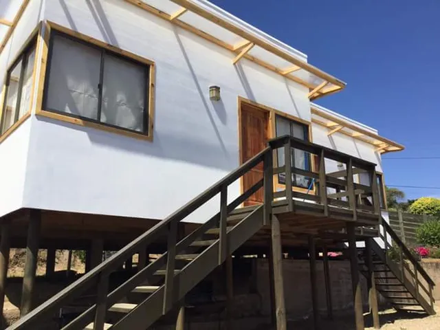 Agua y viento cabañas