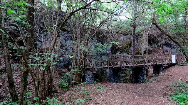 Halom-hegyi vulkán tanösvény