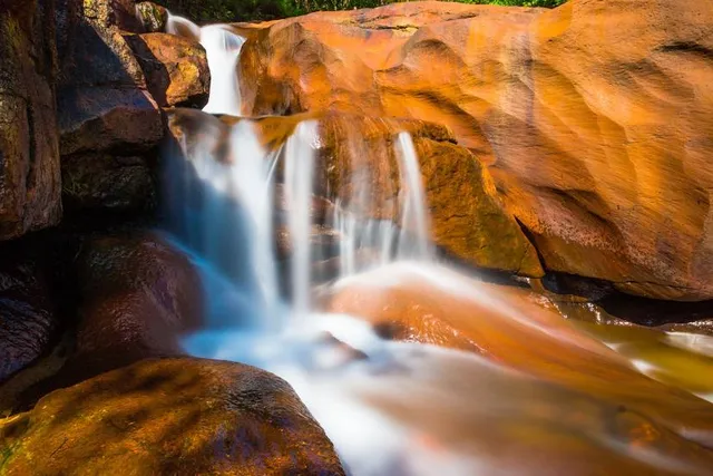 Batu Ferringhi Iron Waterfall