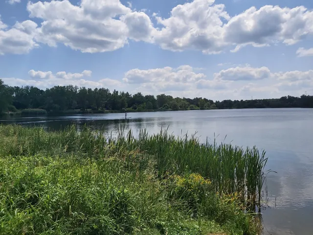 Plaża w Kamieńcu Wrocławskim nad Jeziorem Bajkał