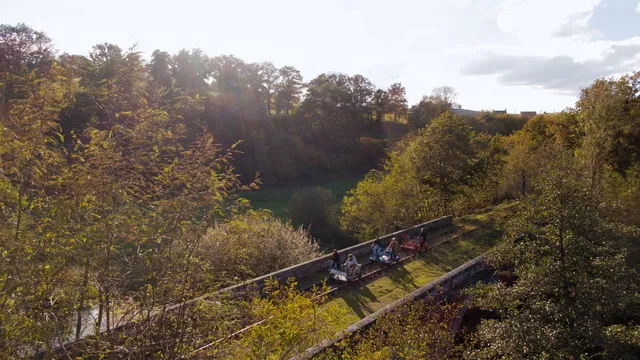 Gare de Pont Erambourg - Vélorails des collines normandes
