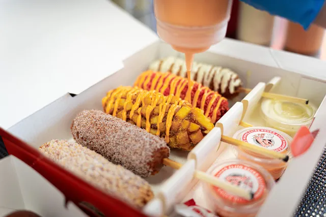 Two Hands Corn Dogs Sugar land