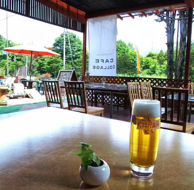 軽井沢バーベキュー カフェ コラージュ