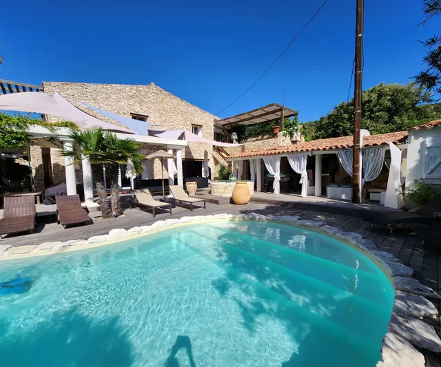 Villa Petra Bianca 7chambres 6 SDB À 10mn à pied du Port de BONIFACIO CORSE-DU-SUD