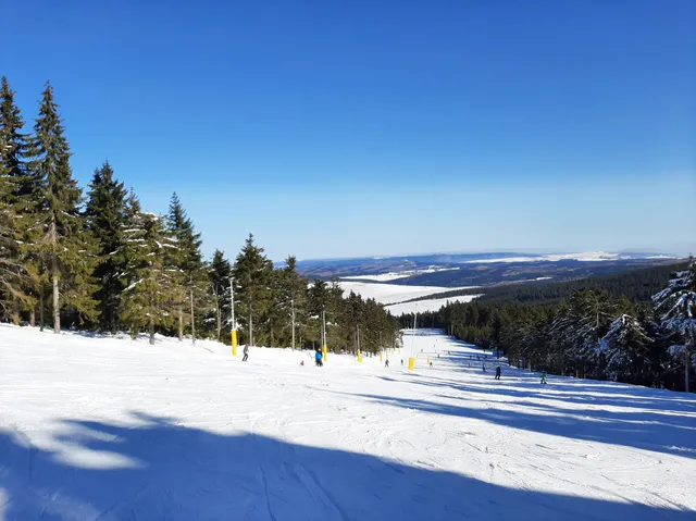 Skiareál Boží Dar - Neklid - Klínovec