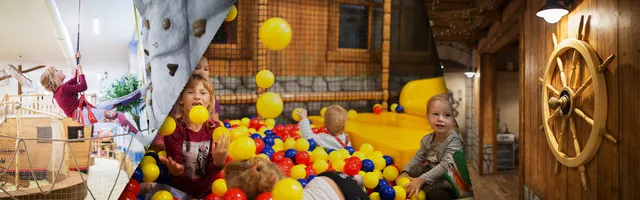 Family amusement park crocodile