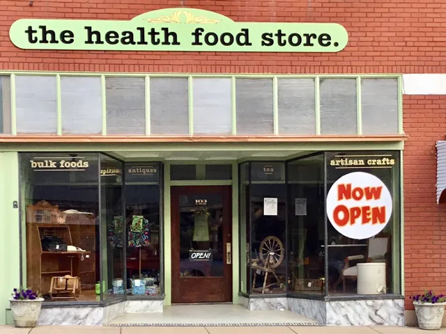 the health food store.