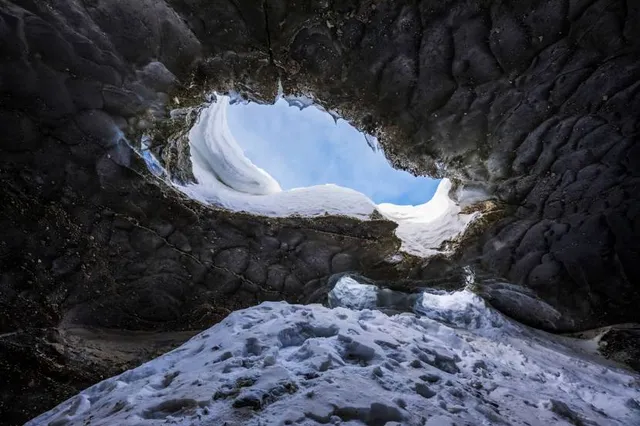 Castner Glacier Ice Cave