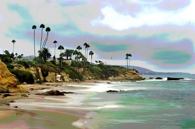 Diver's Cove, Laguna Beach, California, USA.