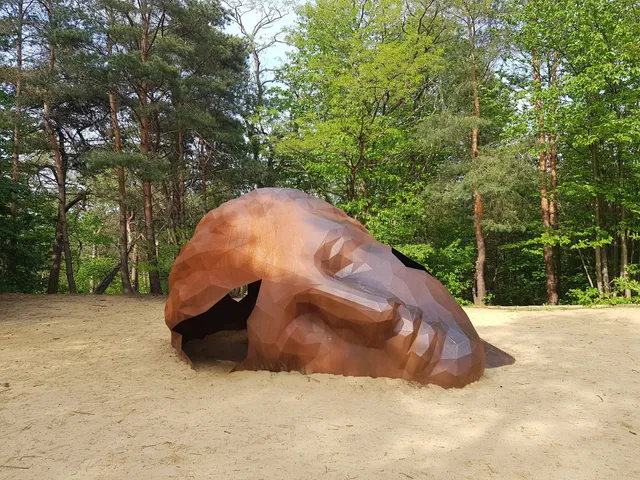 Hoofd van de slapende reus