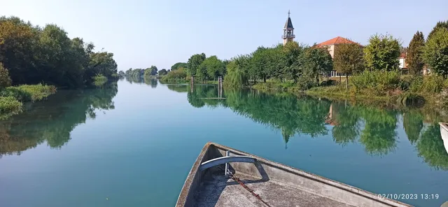 Ponte di barche di Caposile