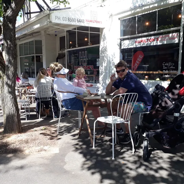 Hamilton's Coffee • Burgers • Fried Chicken