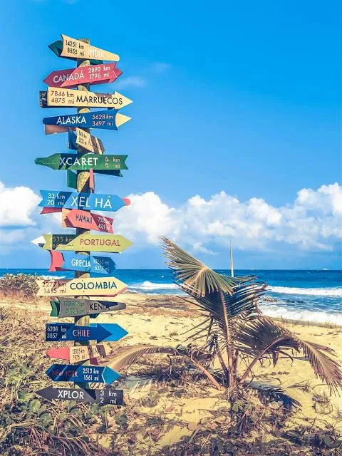 World Traveler Signpost