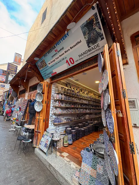 Fez Medina Pottery