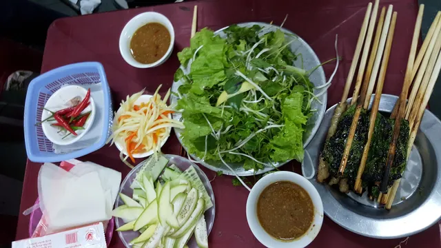 Nem Lụi- Bò Lá Lốt Được Chợ Hàn