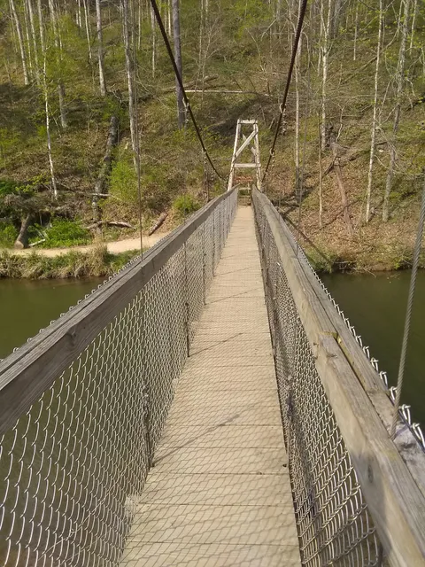 Natural Bridge State Park Resort Suspension Bridge