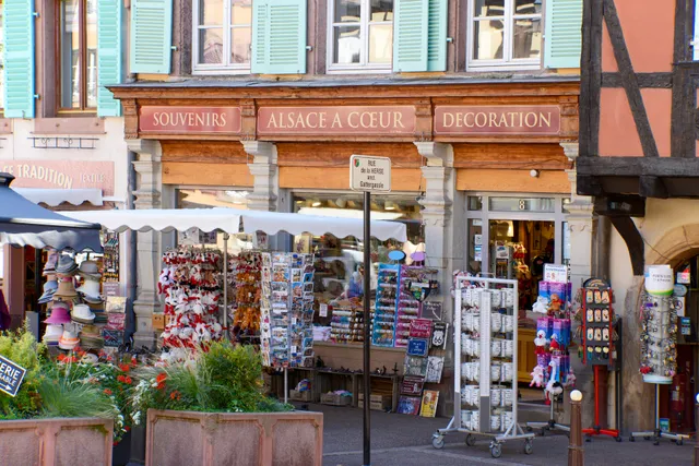 Souvenirs Alsace A Coeur Decoration