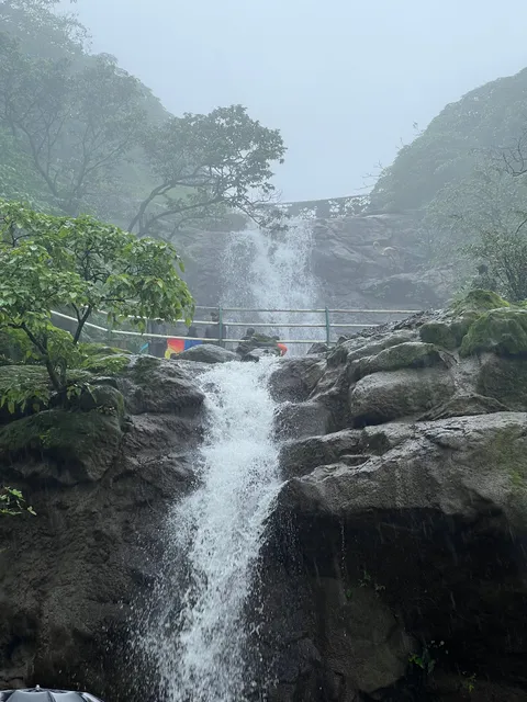Malshej Ghat Car wash Waterfall