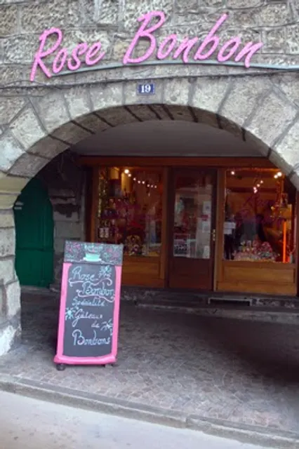 Rose Bonbon -Gâteaux de bonbons- Rumilly - Annecy - Aix les Bains