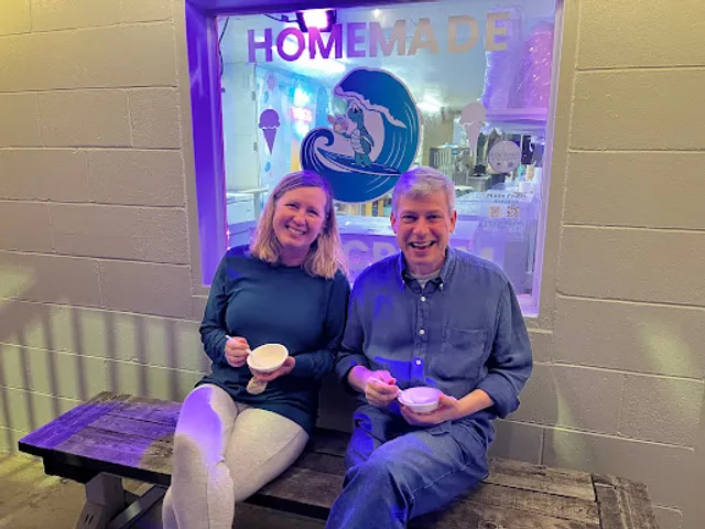 Scoops Microcreamery at Topsail Beach