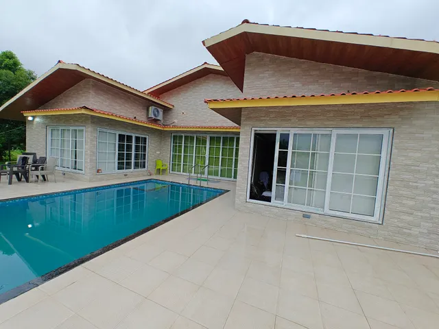 SaffronStays Riverdeck Vista - 2 BDR Pool Villa in Karjat