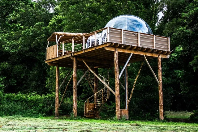 Valley Pratmeur unusual accommodation in Brittany