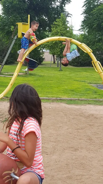 The SPLASH Double Slide at Hugoton Pool
