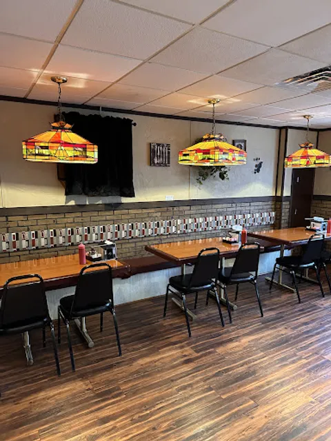 Stairs In Town Restaurant