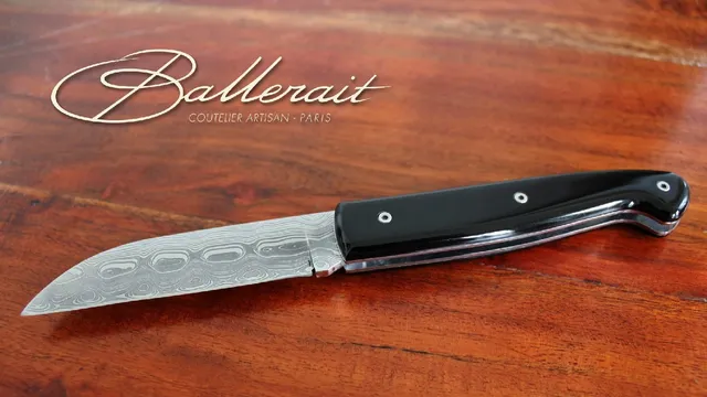 Ballerait, Coutelier artisan, Paris