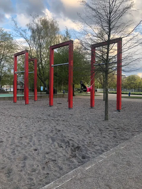 The large playground in Fælledparken