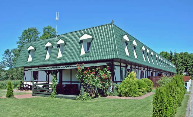 Pleśna sea settlement - houses with fireplace