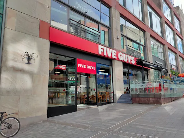 Five Guys Burgers and Fries Birmingham Bullring