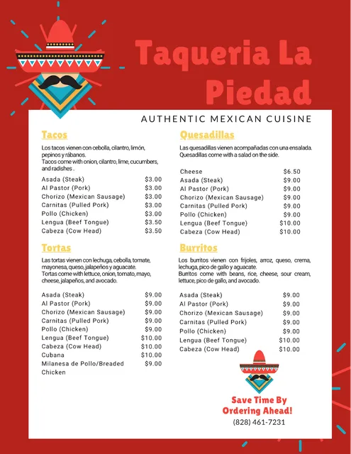 Taqueria La Piedad