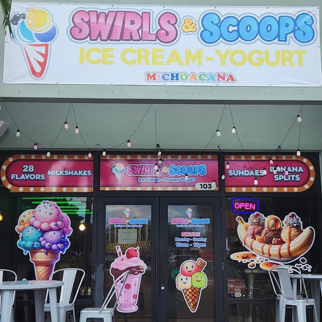 Swirls & Scoops Ice Cream and Yogurt by Michoacana 🍭🍦
