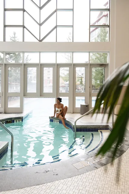The spa at Whistler