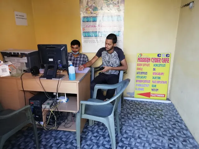 MODERN CYBER CAFE(CSC CENTER)(SARAL KENDRA)