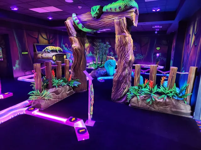 Rainforest Black Light Golf & Arcade