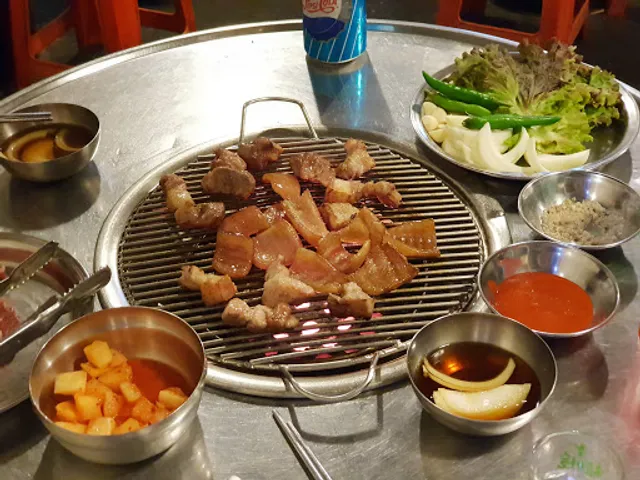 불타는 소금구이