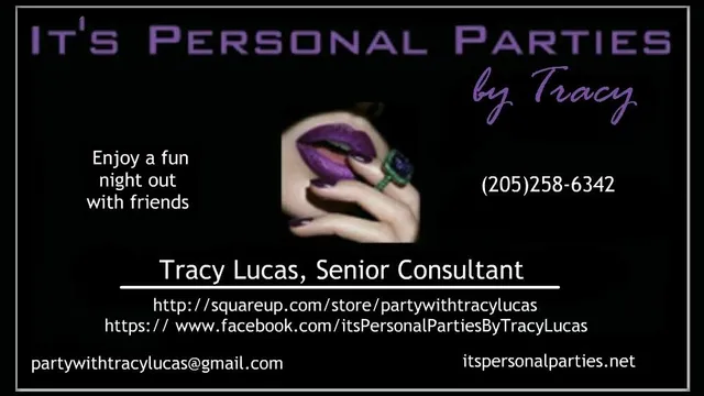 Its Personal Parties by Tracy