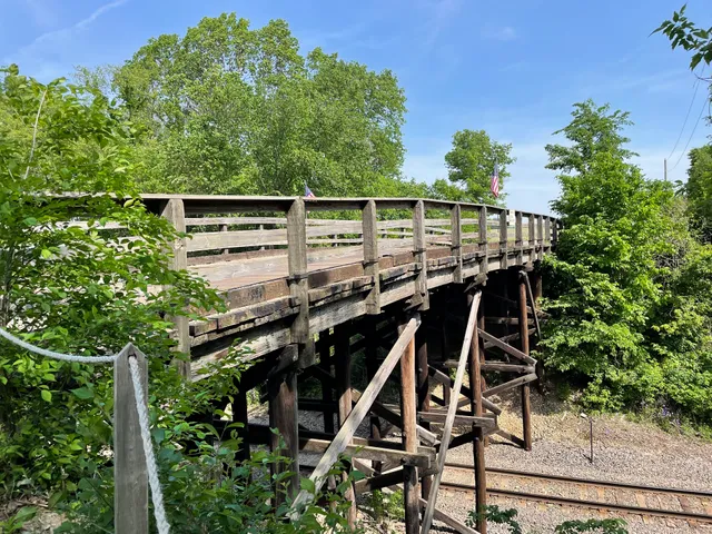 Historic Wooden Bridge