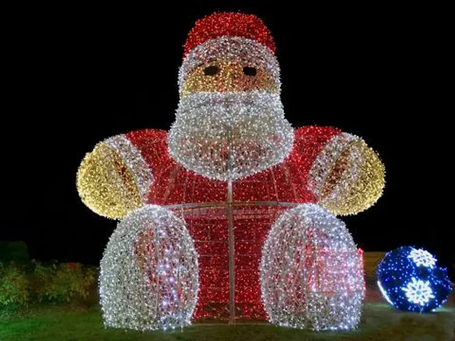 Papá Noel más grande del mundo