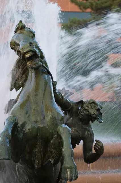 Fountain in Mill Creek Park