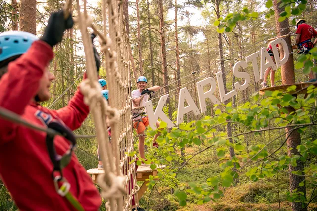 Högt & Lågt Karlstad - Klätterpark/Höghöjdsbana