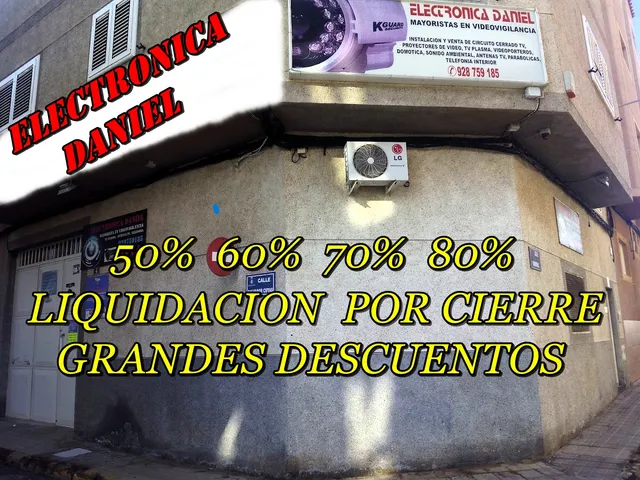 Electronica Daniel ESTAMOS DE LIQUIDACION POR CIERRE!!