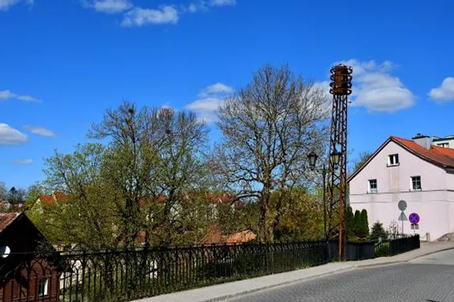 Gotische Brücke über die Zaine