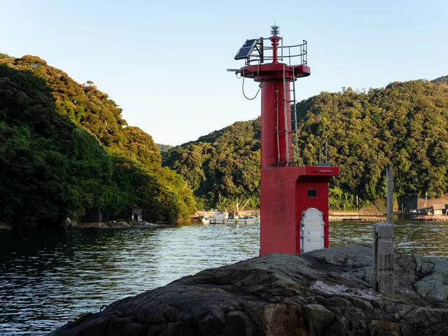Ine Port Kanjagahana Leuchtturm