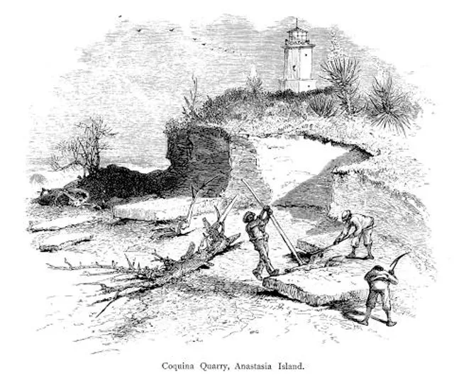 Spanish Coquina Quarries