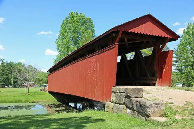 Historic Staats Mill Covered Bridge